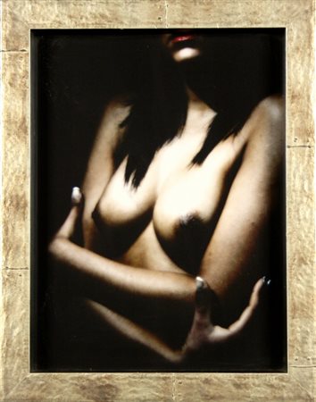 CASOTTO GIOVANNA - Nata nel 1962. Fotografia su cartoncino raff. ''NUDO DI...