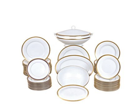 SERVIZIO DI PIATTI RICHARD GINORI 65 PEZZI Italia, XX Sec. in porcellana...