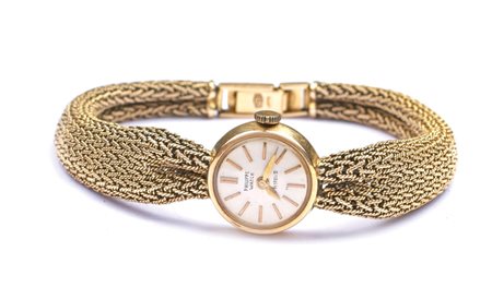 OROLOGIO DONNA PHILIPPE WATCH IN ORO GIALLO 18KT anni 50/60 cassa tonda mm....