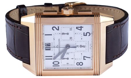 OROLOGIO JAGER LE COULTRE REVERSO SQUADRA CHRONOGRAPH anno 2009 da polso, in...