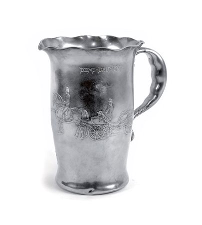 PARTICOLARE VERSATOIO IN ARGENTO, TIFFANY & CO. Usa, New York, 1883 corpo...