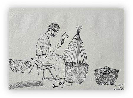 MIHALJ BIRES (1912-1980) - Senza Titolo, 1975