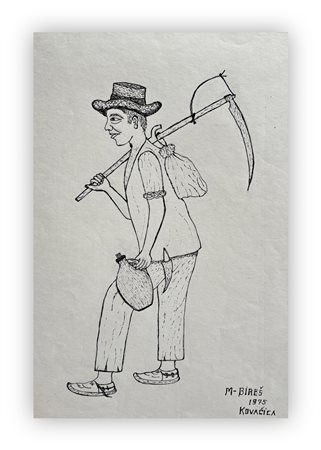 MIHALJ BIRES (1912-1980) - Senza Titolo, 1975