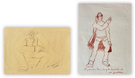 MARTIN JONAS (1924-1996) - Lotto unico di 2 opere