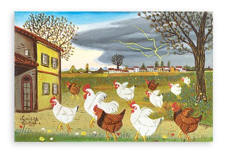 GIUSEPPE PANIZZA (1923) - Senza Titolo