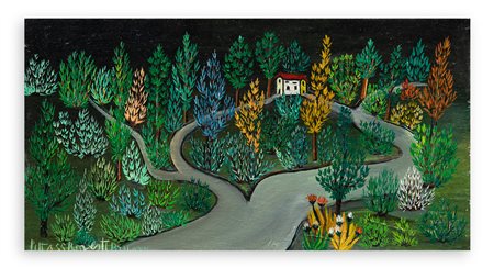 BRUNO ROVESTI (1907-1987) - Paesaggio