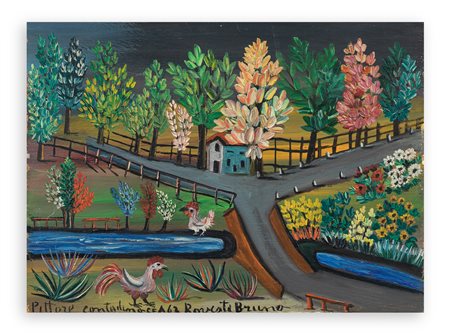 BRUNO ROVESTI (1907-1987) - Paesaggio