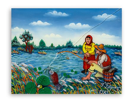 FRANJO FILIPOVIC (1930-2009) - Senza Titolo, 1983