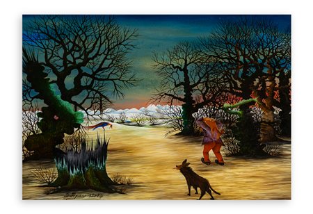 DJURO POPEC (1943) - Senza Titolo, 1972