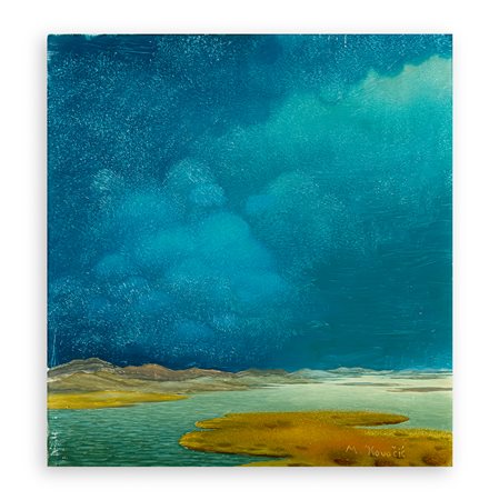 MIJO KOVACIC (1935) - Senza Titolo