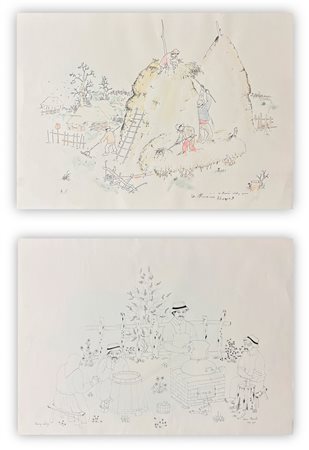 AUTORI VARI - Lotto unico di 2 opere