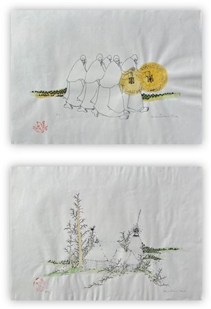 IVAN LACKOVIC (1932-2004) - Lotto unico di 2 opere