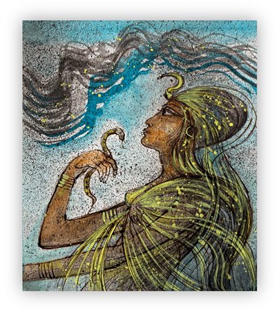 EUGÈNE BERMAN (1899-1972) - Senza Titolo (Cleopatra)