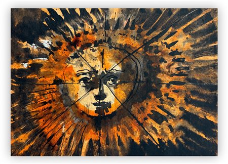 EUGÈNE BERMAN (1899-1972) - Senza Titolo (Sole)