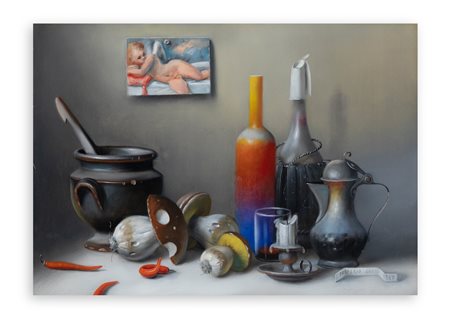 PROFERIO GROSSI (1923-2000) - Senza Titolo, 1990