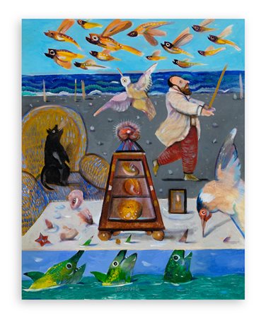 ANTONIO POSSENTI (1933-2016) - 5 pesci volanti