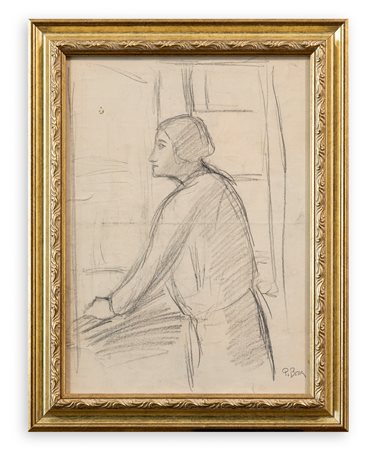 POMPEO BORRA (1898-1973) - Senza Titolo, 1923 circa