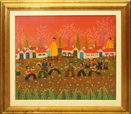 NINO CAMARDO, "Il tiro alla corda", 1973/74