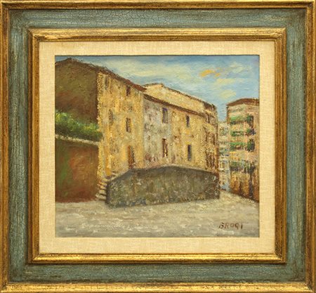 GINO BROGI, "Le facciate toscane", anni 70