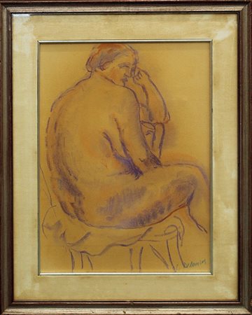 CRISTOFORO DE AMICIS, "Figura", anni 50