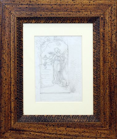 MONTRUCCOLI GINO, "Figura angelica " anni primi del 1924