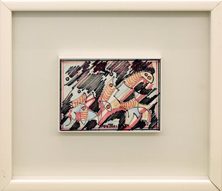 MASTROIANNI UMBERTO, "Astratto", anni 70'