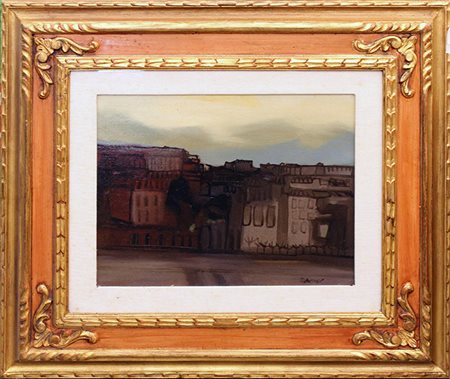 MANLIO BACOSI , "Periferia di Perugia" 1967