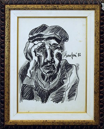 GIUSEPPE SERAFINI , 1982, "Ritratto"