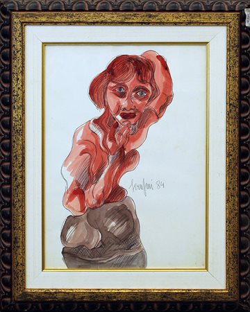 GIUSEPPE SERAFINI , 1984, "Donna"