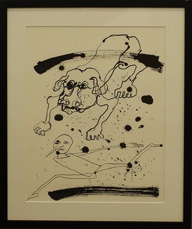 MIMMO PALADINO anni 90' circa "Da Pinocchio"