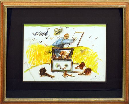 ANTONIO POSSENTI, anno 1998, "La valigia di Van Gogh"