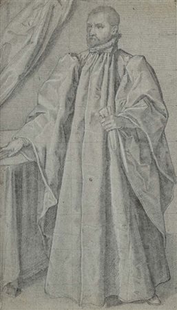 Scuola Romana del XVII secolo () Ritratto di Gentiluomo - Ambasciatore Pietra...