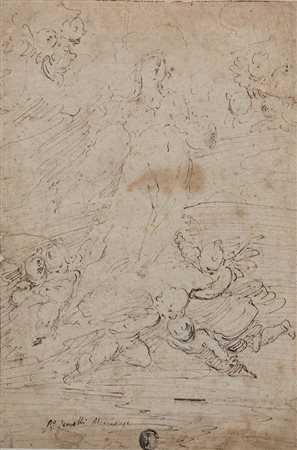 Pietro Novelli il Monrealese (Monreale 1603 - Palermo 1647) Studio per...
