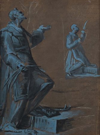 Carlo Alberto Baratta (attribuito a) (Genova 1754 - Genova 1815) Studio di...