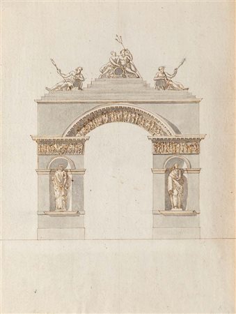 Giuseppe Giorgio Pietro Baldassarre Piermarini (Foligno 1734 - Foligno 1808)...