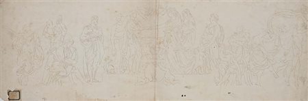 Scuola Italiana del XIX secolo () Studio per le nozze di Teti e Peleo China...