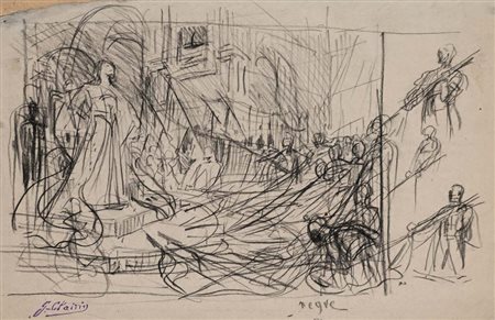 Georges Clairin (Parigi 1843 - Belle-Île-en-Mer 1919) Studio di "Negre"...