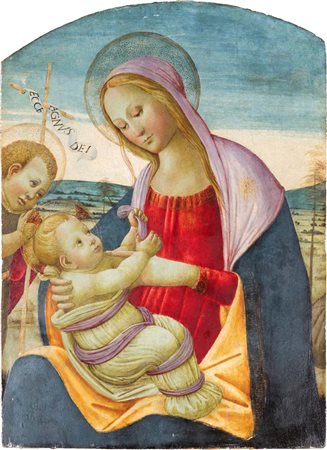 Arcangelo di Jacopo del Sellaio (Firenze 1477/78 - 1530 Firenze) Madonna col...