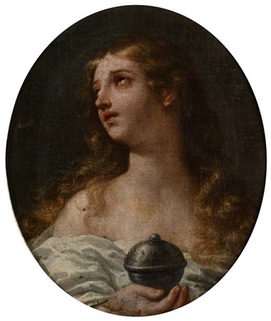Luca Giordano (attribuito a) (Napoli 1634 - Napoli 1705) Maria Maddalena olio...