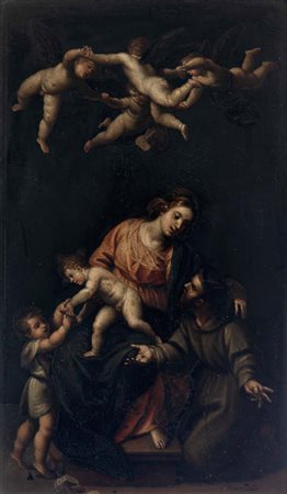 Alessandro Turchi, detto L'Orbetto (Verona 1578 - Roma 1649) Madonna col...