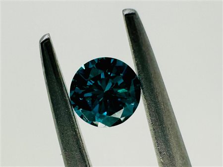 DIAMANTE NATURAL POLISHED 0,18 FANCY BLU INTENSO* - VS1 - AI30701-4C