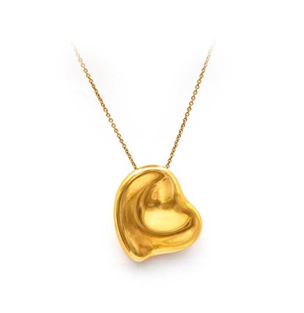 Tiffany Elsa Peretti, collana in oro Oro giallo 750/000. Peso complessivo gr...