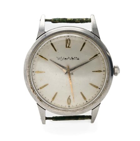 Wyler Vetta da polso in acciaio Acciaio. Cassa n°23907, fondello a vite....