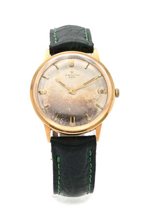 Zenith in oro Oro giallo 750/000. Cassa non pertinente n° 12279, fondello a...