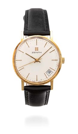Zenith da polso in oro Oro giallo 750/000. Cassa n° 300310, fondello a...