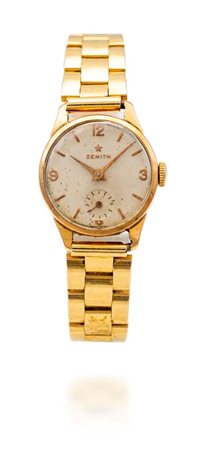 Orologio polso donna Zenith in oro Oro giallo 750/000. Peso complessivo gr 40,6