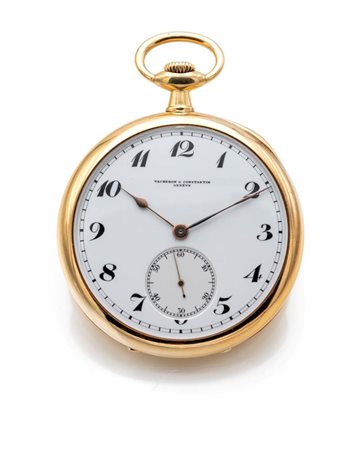 Vacheron&Constantin, orologio da tasca Oro giallo 750/000. Cassa in oro ct...