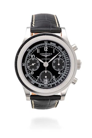 Longines cronografo Heritage 1942 in acciaio Acciaio. Ref. n° L27684, cassa...