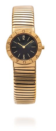 Bulgari tubogas in oro Oro giallo 750/000. Ref. BB26 2T. Cassa e bracciale in...