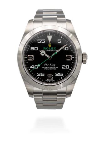 Rolex oyster perpetual Air King Wimbledon in acciaio Acciaio. Ref. 116900,...